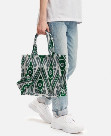 Шелковый (Бахмаль) тоут Moyen (M) SMARAGDUS SOMNIA! (Ловец изумрудных снов!) SMARAGDUS SOMNIA!/M